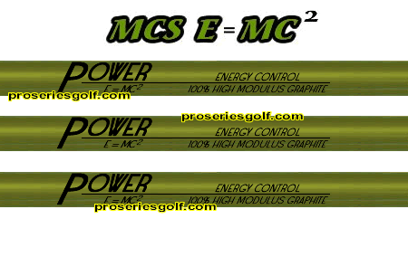 MCS E=MC SQUARED® ENVY GREEN NANO ARROW 46" GOLF SHAFT