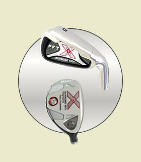 Left Handed PFT X9 Extreme MOI Senior Ladies Iron Set (4